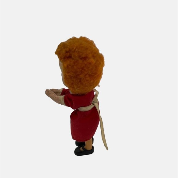 Vintage 1982 Applause Little Orphan Annie Pencil Grabber Doll Clip On 5" - Picture 4 of 6
